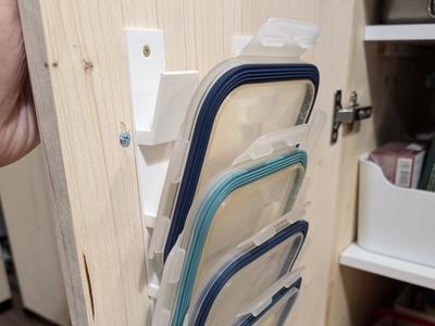 IKEA 365+ (tupperware) food container lids holder