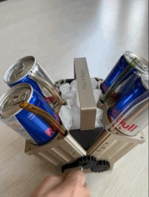 Fizzy Drink V4 Engine Tray