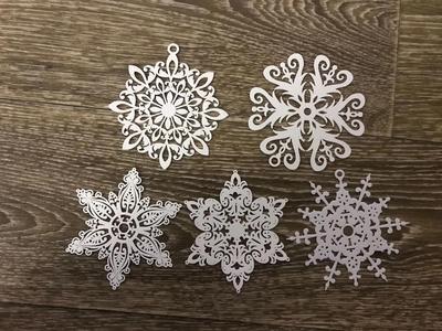 Snowflakes Treehanger