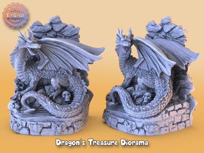 Dragon`s Treasure Diorama