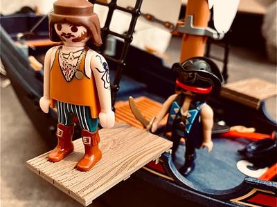 Playmobil - Pont de la mort - walk the plank