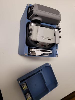 Organizer for DJI Mini 4 Pro: Controller, Drone
