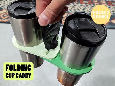 Folding Cup Caddy - Travel Essential