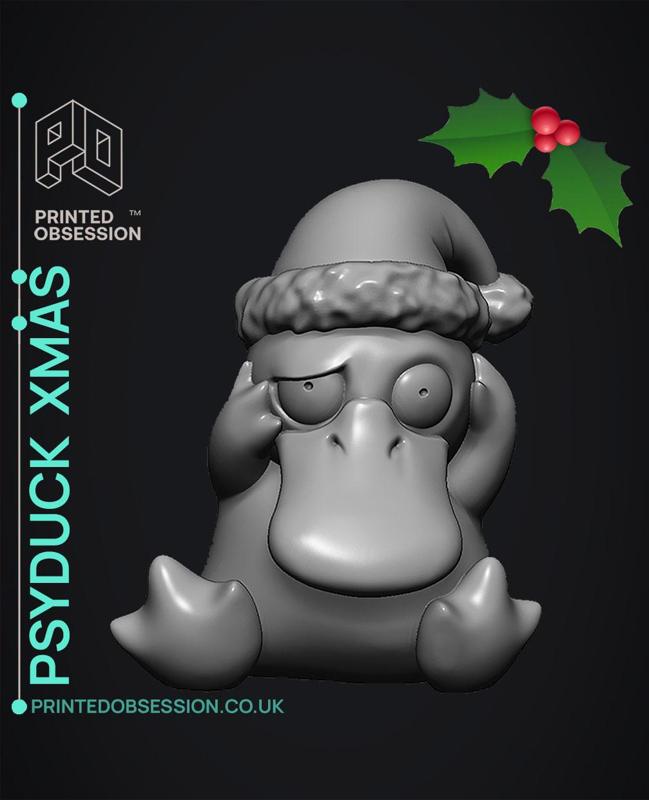 Psyduck xmas - Pokemon - Fan Art