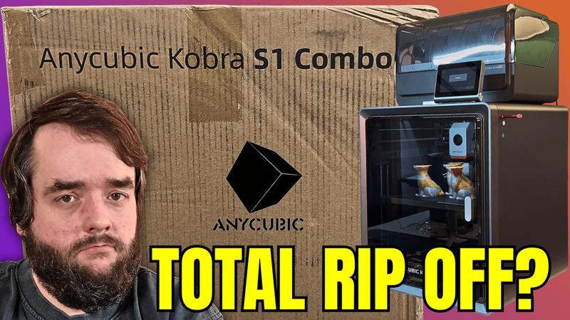 Anycubic Kobra S1 Purge Bin