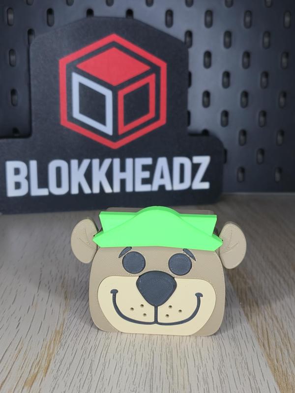 Blokkheadz Yogi Bear - Magnet, Ornament and Regular Collectible