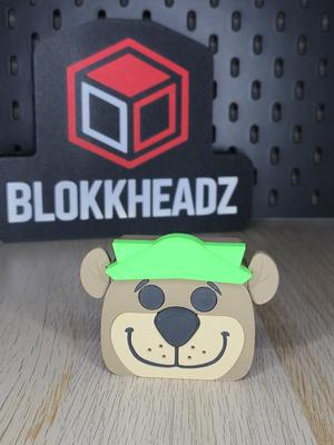 Blokkheadz Yogi Bear - Magnet, Ornament and Regular Collectible