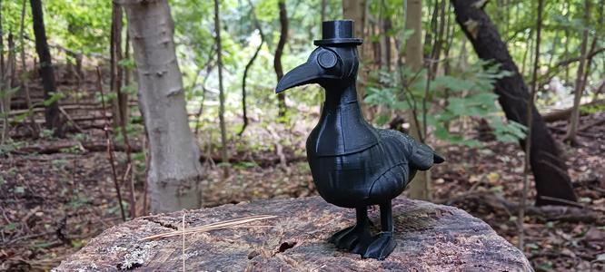 Canadian Plague Doctor Goose
