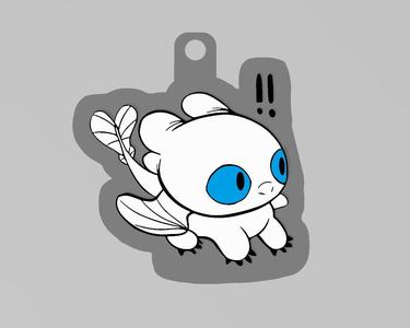 LUMINOUSE FURY KEYCHAIN (MULTICOLOUR WITHOUT AMS) 