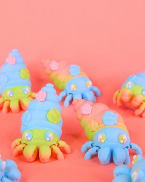 Cute Hermit Crab Flexi