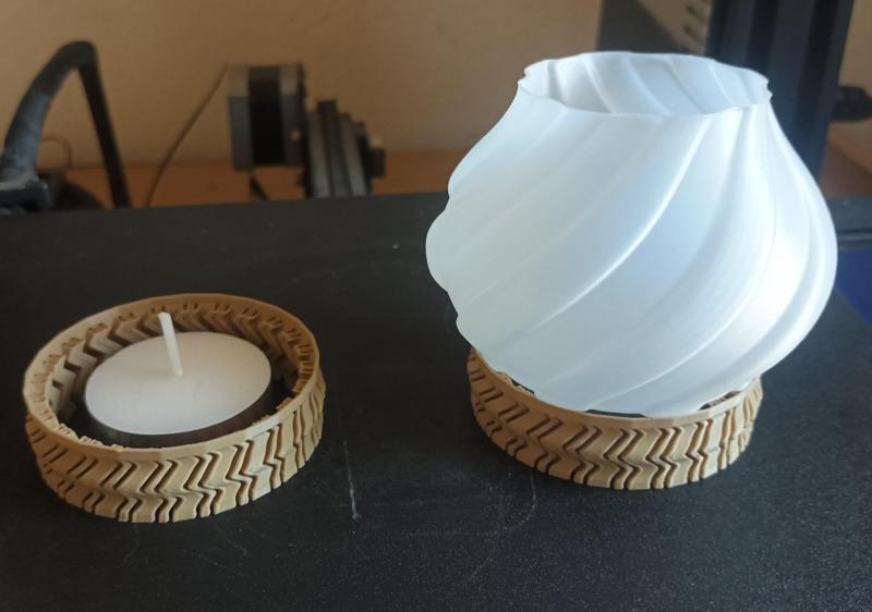 Christmas Candle lamp 3