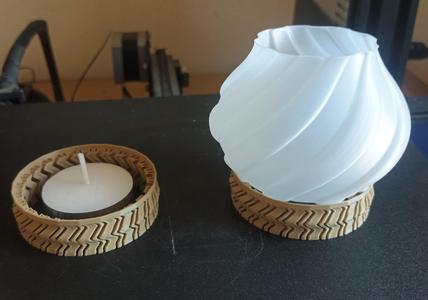 Christmas Candle lamp 3