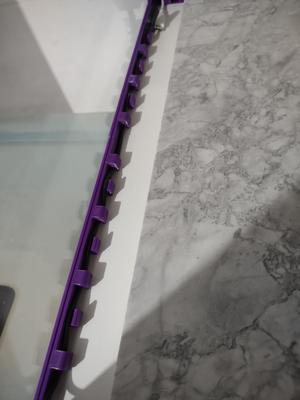 Lack enclosure gap fillers with cable management