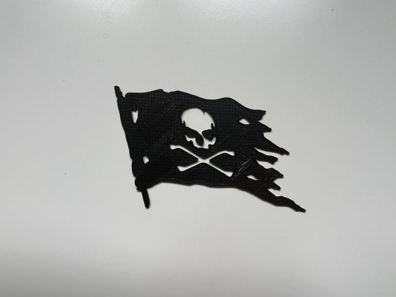 Pirate Flag Wall Art #1