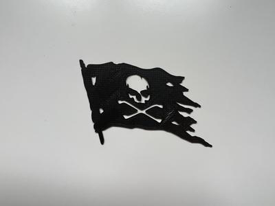 Pirate Flag Wall Art #1