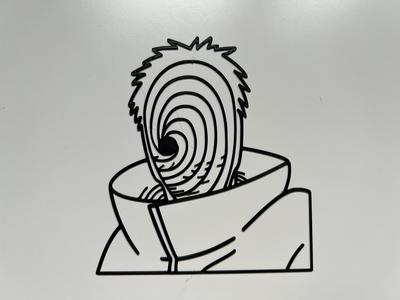 Naruto Wall Art #10 (Tobi)