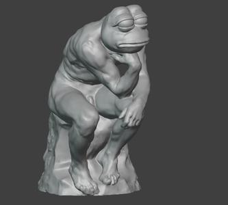 Pepe the thinker V2