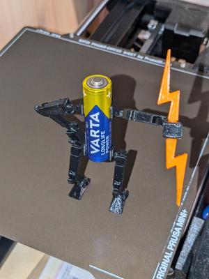 Lightning bolt for Battery Buddy