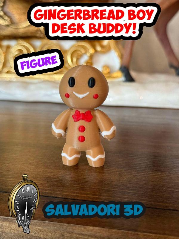 Gingerbread Boy Desk Buddy