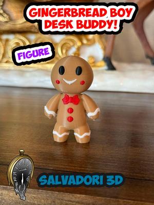 Gingerbread Boy Desk Buddy