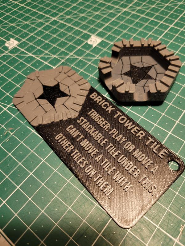 Hextraction Brick Tower Tile