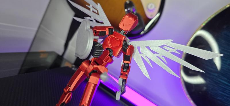 DUMMY 13 - VALENTINES HEART WARRIOR FIGURINE