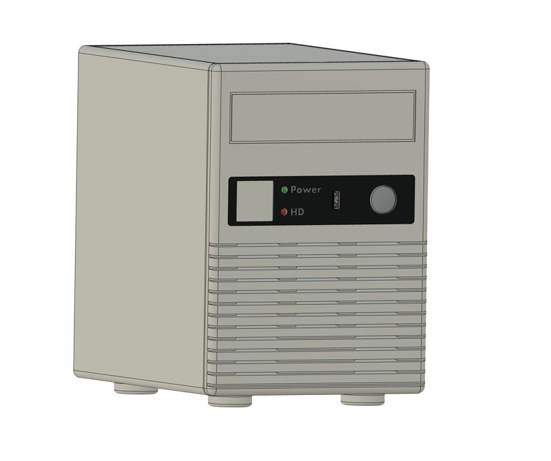 ITX Llama Retro Mini ITX case