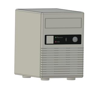 ITX Llama Retro Mini ITX case