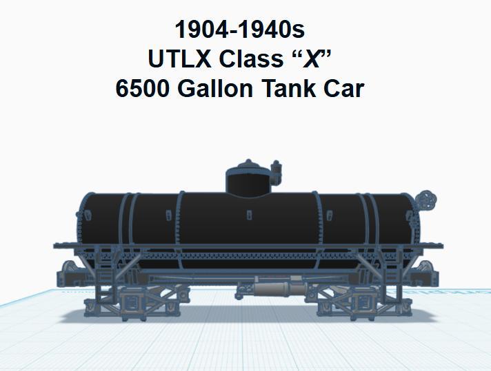 Class X Tank Car (HO SCALE)
