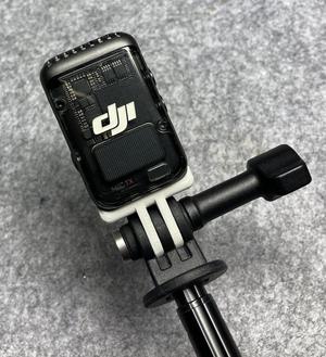 Holder/Adapter for DJI Mic 2 with Action Cam Mount Compatibility