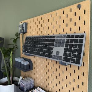Ikea Skadis - Keyboard Organizer