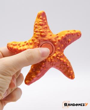 Starfish Fidget Spinner (Wide Twisted)