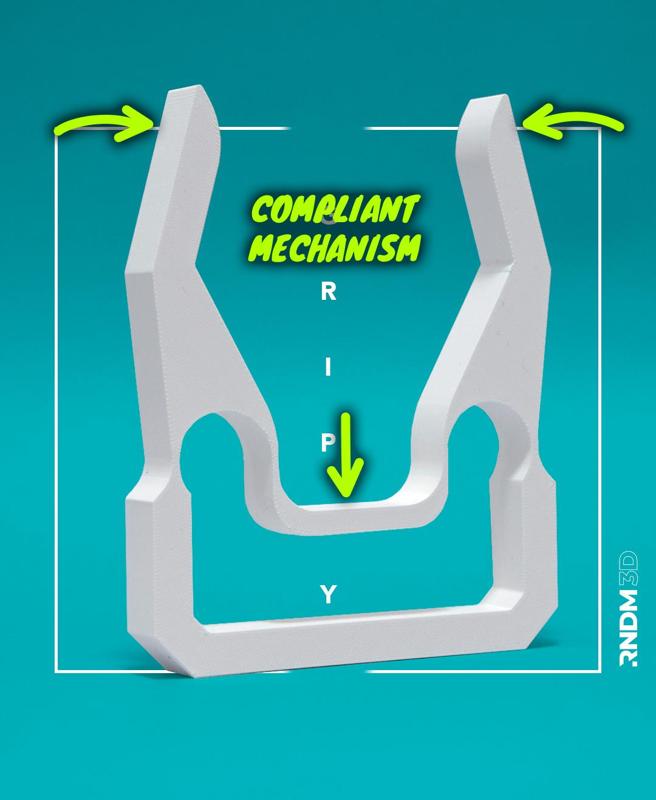 Grippy - Compliant Gripper *by RNDM3D*