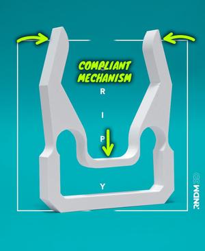 Grippy - Compliant Gripper *by RNDM3D*