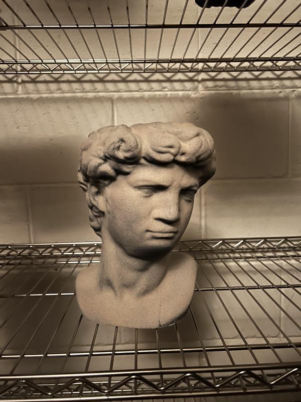 David Statue Utensil Holder - 3D Scanned Model