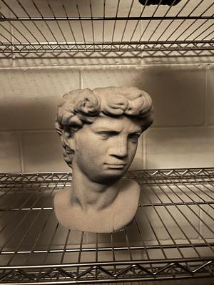 David Statue Utensil Holder - 3D Scanned Model