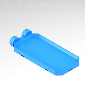 1x2 CU Bolt-Locked Shelf