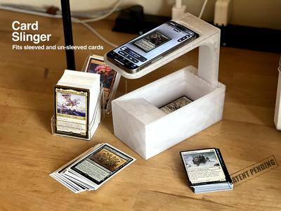 Card Slinger 3.0 - for MTG / ManaBox App - For Sleeved and Unsleeved Cards - Easily scan in bulk quantities of cards by hand