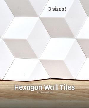 Hexagon Wall Tiles (Backdrop styling for photos)