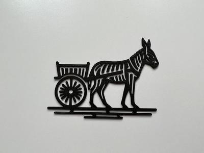 Donkey Wall Art #4   
