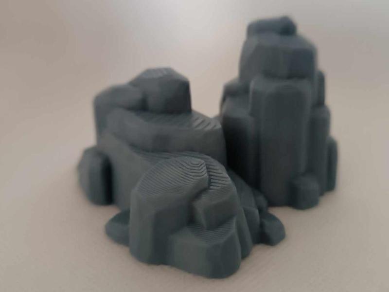 Miniature Terrain - Rock v5