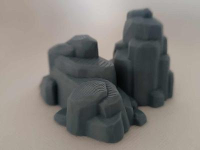 Miniature Terrain - Rock v5