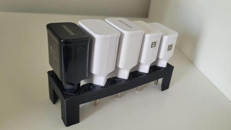 USB Charger/EU Plug Holder   