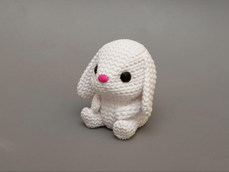 Little cutie - crochet little bunny
