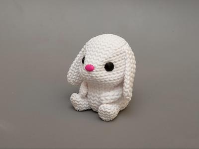 Little cutie - crochet little bunny