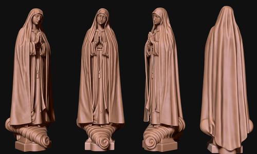 Virgin Fatima - Portugal - Jewerly - Masonry - Carpentry