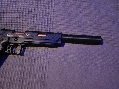 Silencer M1911 (JW3 TTI - Combat master) Airsoft