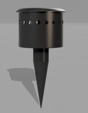Wildlife Repellent Spike Container   