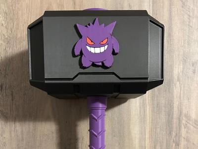 Gengar Pokemon - Thors Hammer