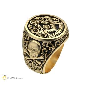 N233 Masonic ring